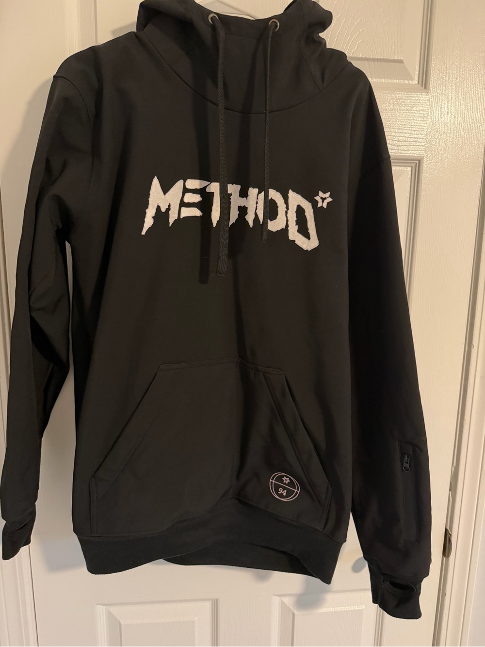 Method mens hoodie for snowboarding/skiing